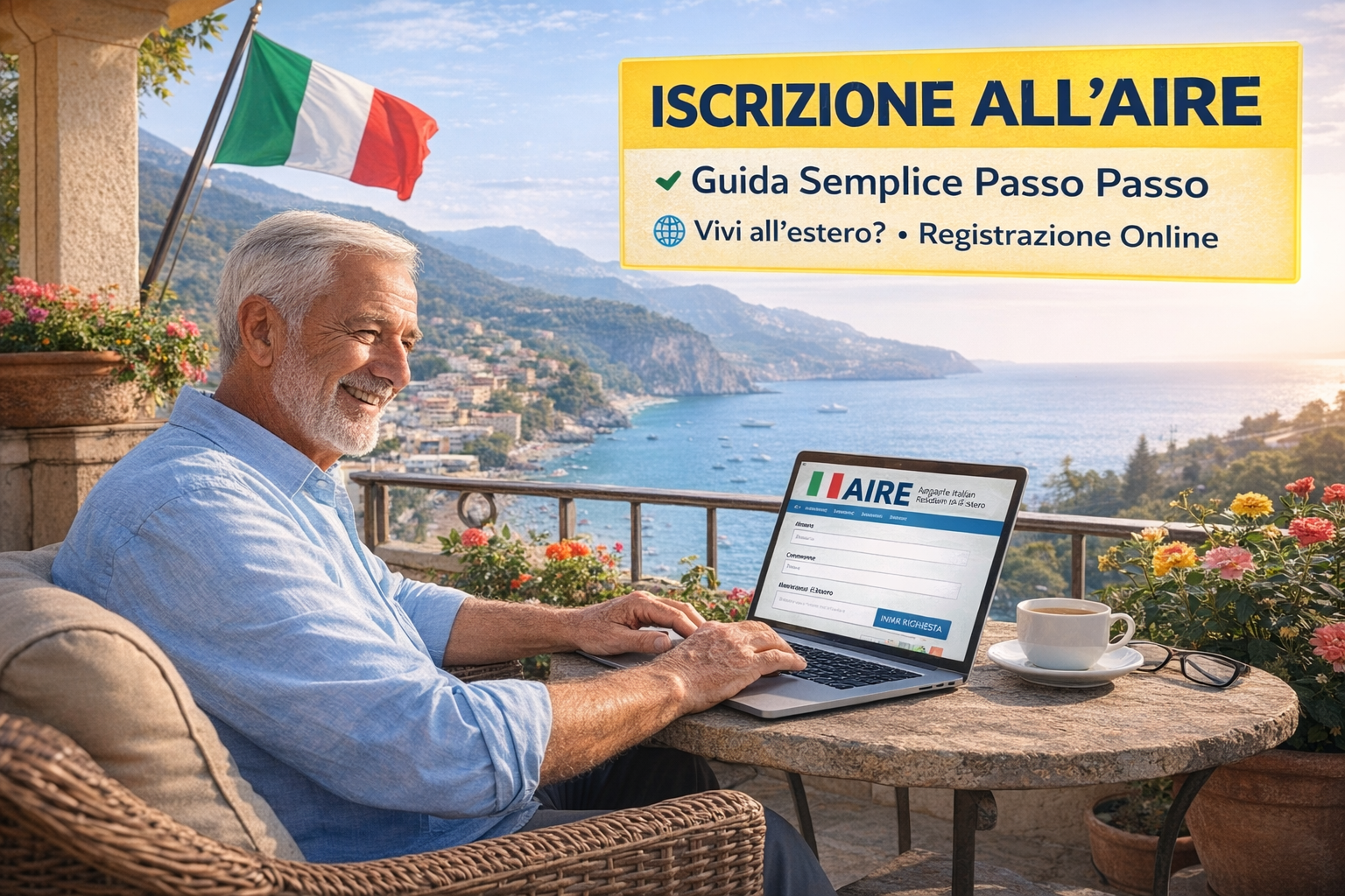 iscrizione all'AIRE per pensionati italiani residenti all'estero