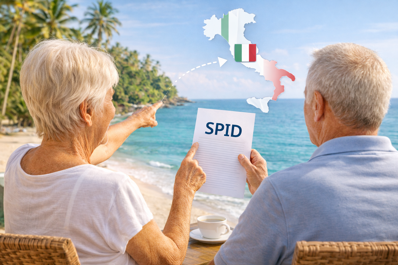fare spid dall'estero per pensionato aire