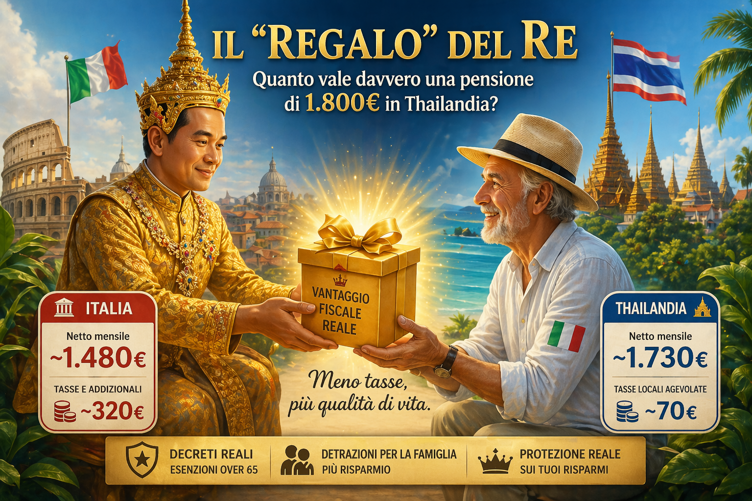 Vale la pena di trasferirsi i Thailandia da Pensionato?